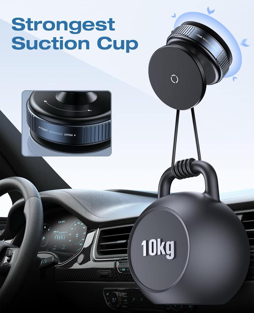 Premium Vacuum Magnetic Phone Holder
