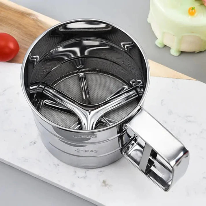 Stainless Steel Flour Strainer (Atta Channi)