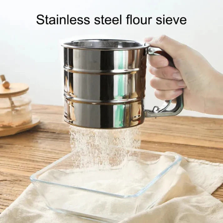 Stainless Steel Flour Strainer (Atta Channi)