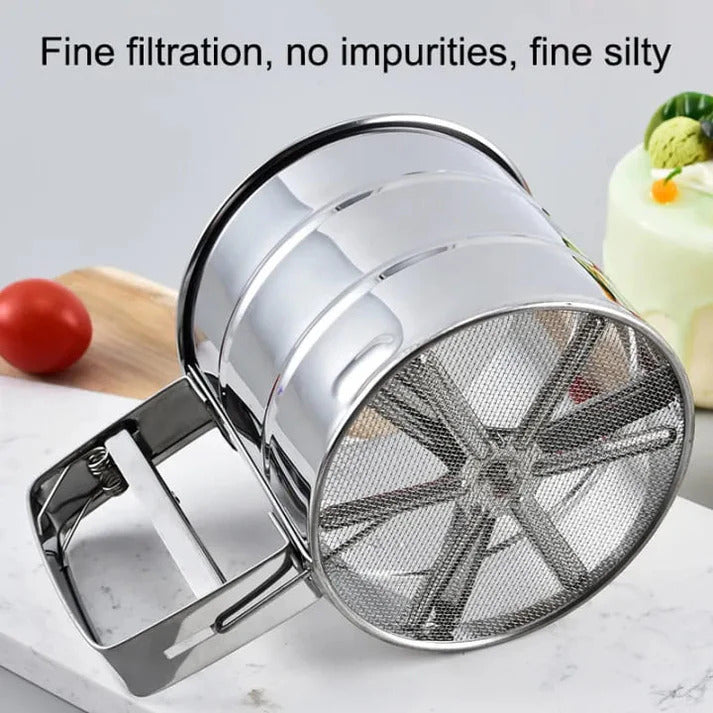 Stainless Steel Flour Strainer (Atta Channi)