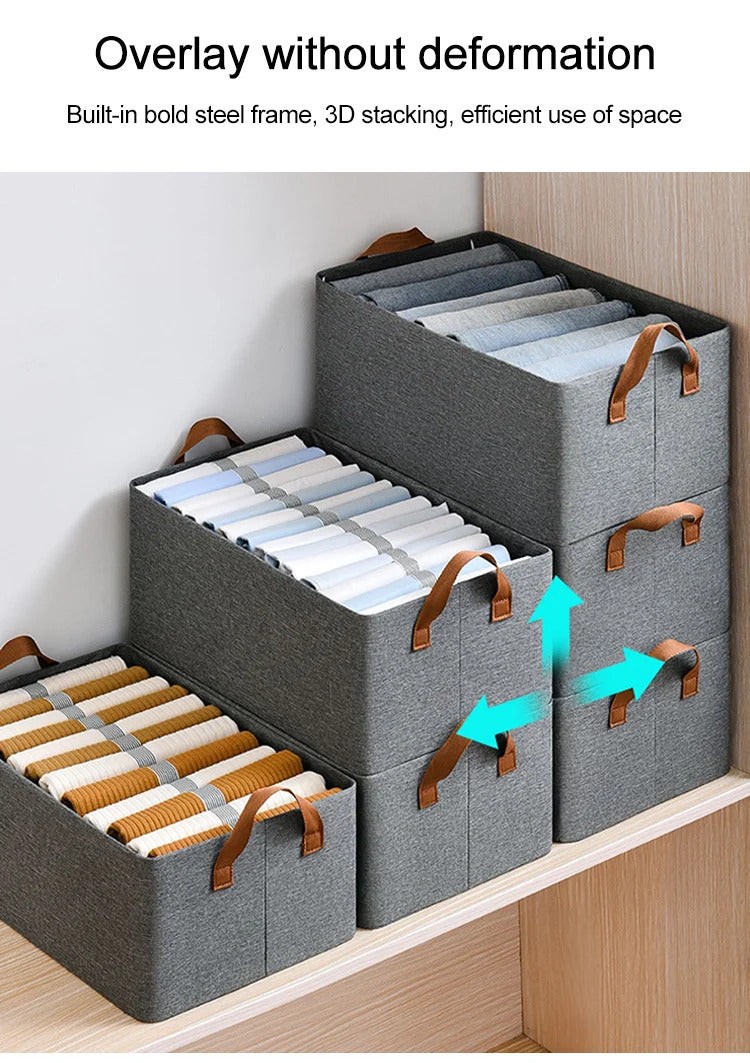 Multi-Purpose Foldable Wardrobe Organizer