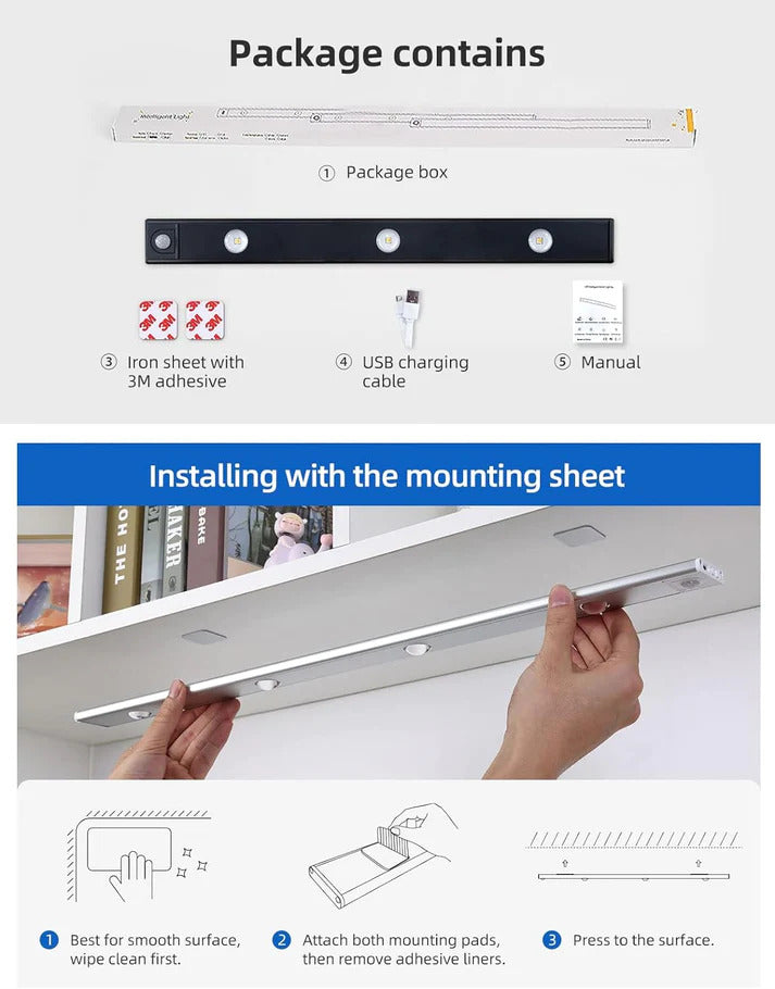 Luxe Sense: Wireless Motion Sensing Light