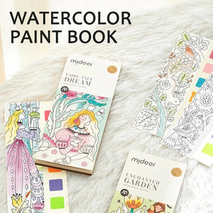 Pocket Watercolour Painting Book - Set of 2