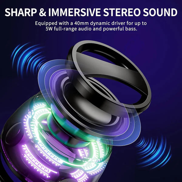 Honess™ Bass Flow Magnetic Bluetooth Speaker