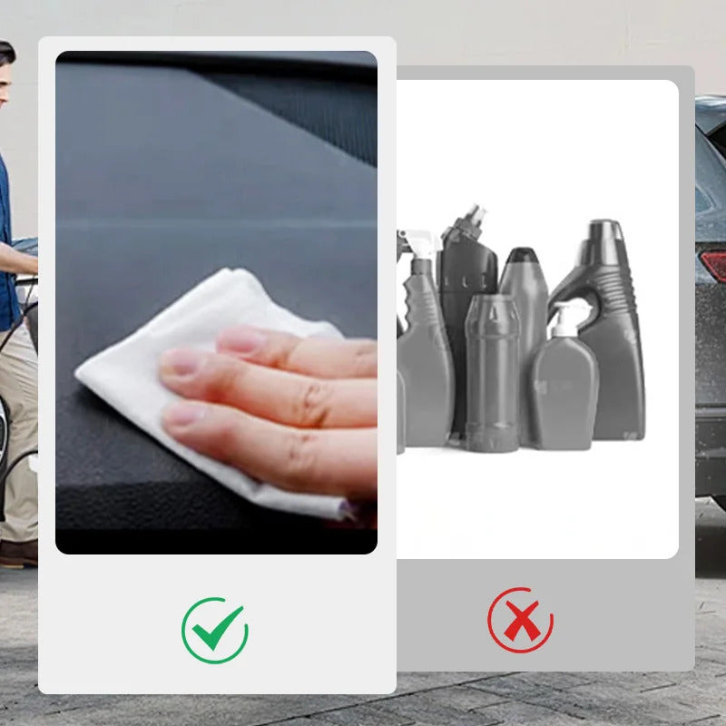 Anti-fog/ Anti-rain Car Glass Cleaning Wipes (Set of 4)
