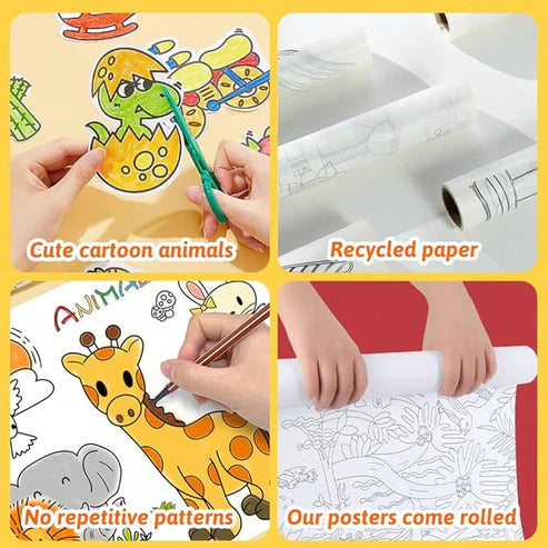 Kids Drawing Paper Roll