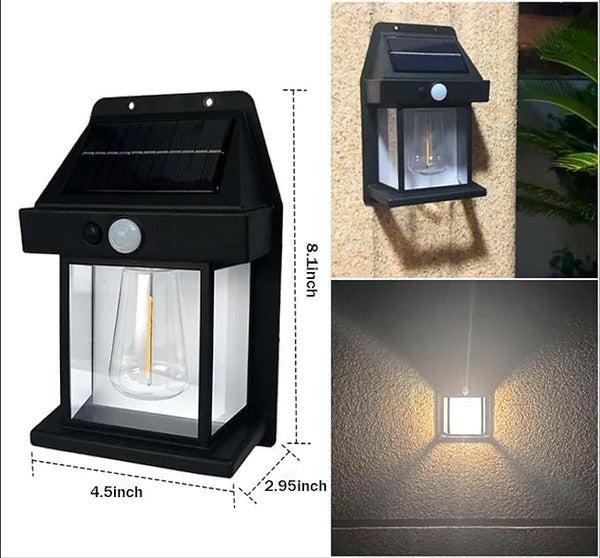 Solar Auto Sensor Outdoor Lamp