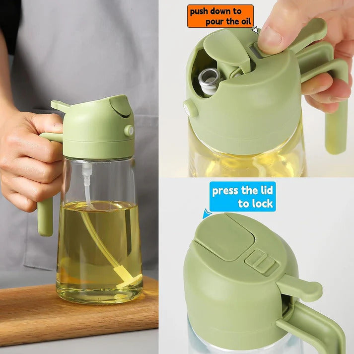 2-in-1 Glass Oil Dispenser