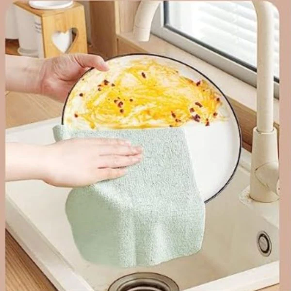 CleanPlush® Reusable Absorbent Cleaning Cloths