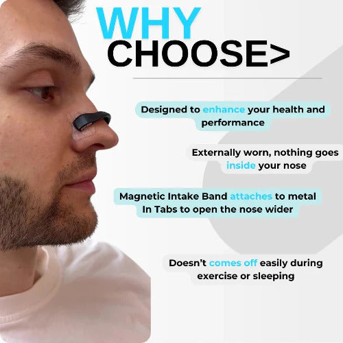 Magnetic Breathing Nasal Strip – Enhance Airflow & Reduce Snoring