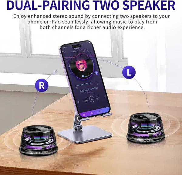 Honess™ Bass Flow Magnetic Bluetooth Speaker