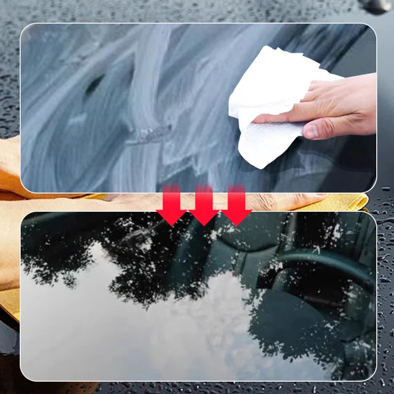 Anti-fog/ Anti-rain Car Glass Cleaning Wipes (Set of 4)