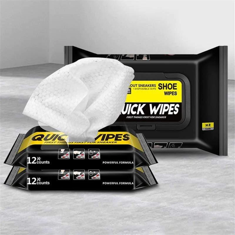 Quick Shine Shoe Wipes