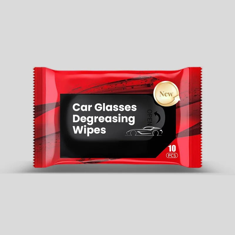 Anti-fog/ Anti-rain Car Glass Cleaning Wipes (Set of 4)