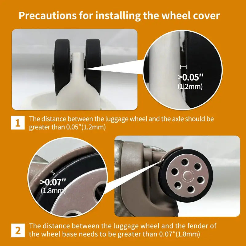 Luggage Wheel Protection Cover