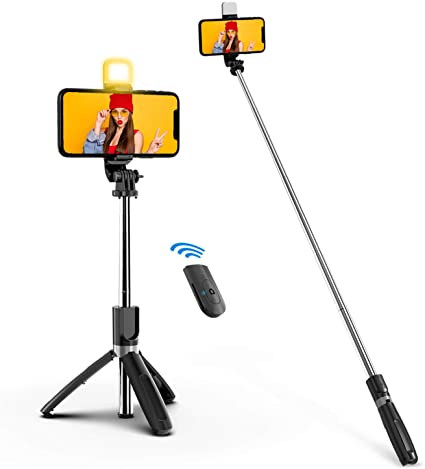 Beauty Light Selfie Stick Tripod