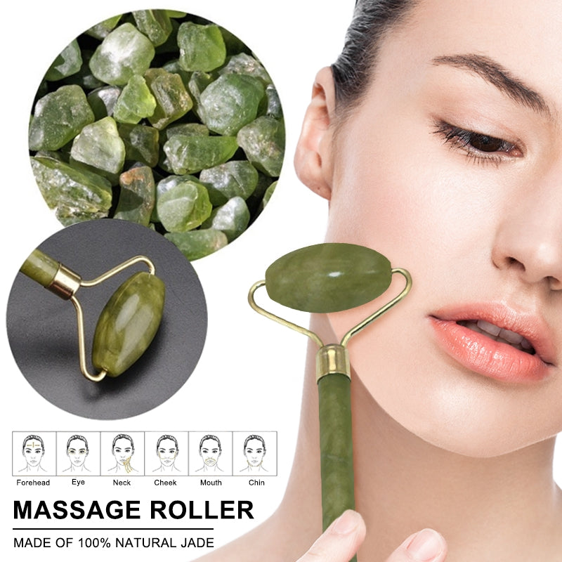 Jade Face Massager Roller For Anti- Aging and Skin Lifting