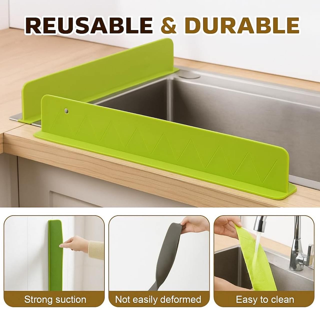 Silicone Sink Splash Guard (Buy 1 Get 1 Free)