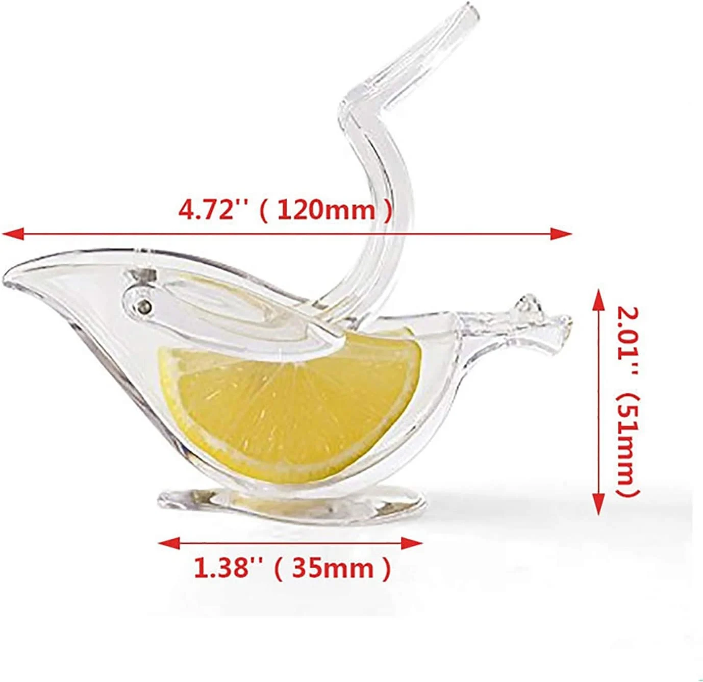 Acrylic Lemon Squeezer - Set of 2