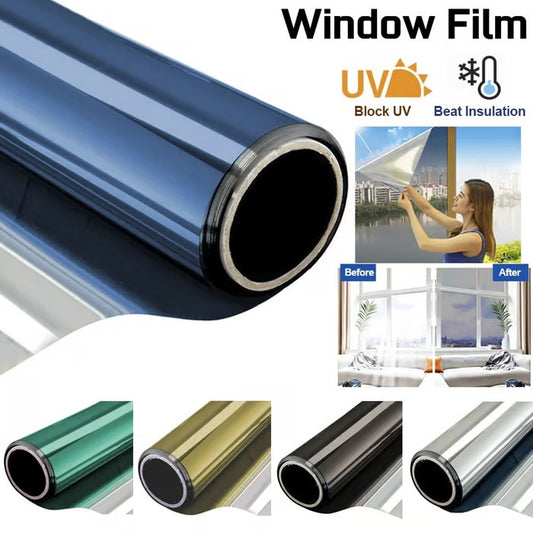 DIY Black Privacy Window Film