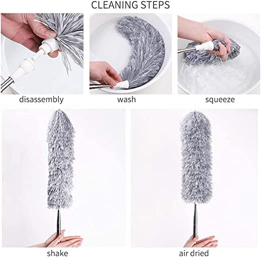 Flexible and Extendable Microfibre Duster