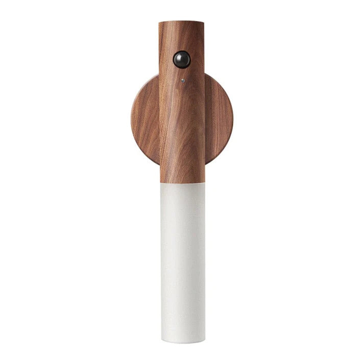 Luminaflux® Wooden Motion Sensor Light