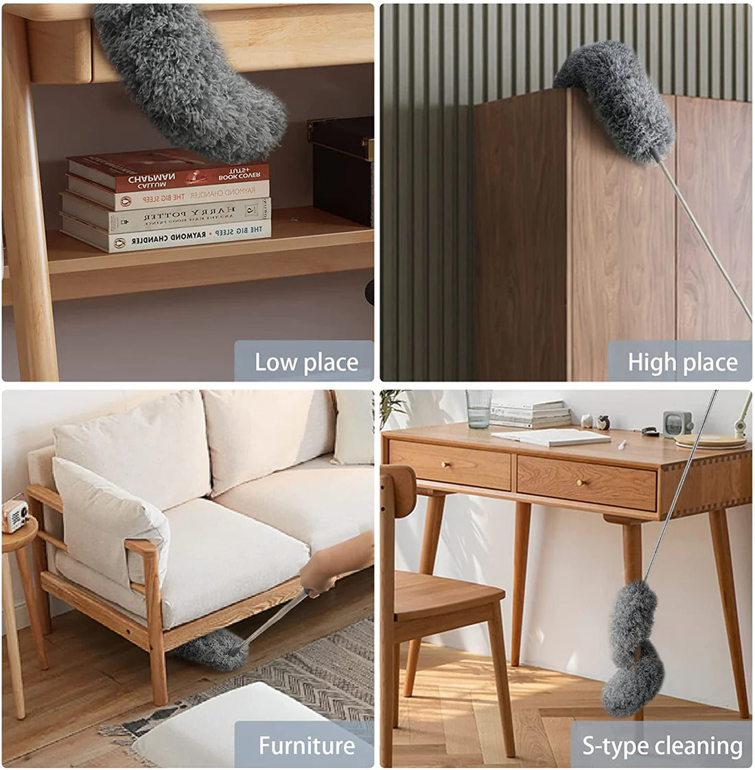Flexible and Extendable Microfibre Duster