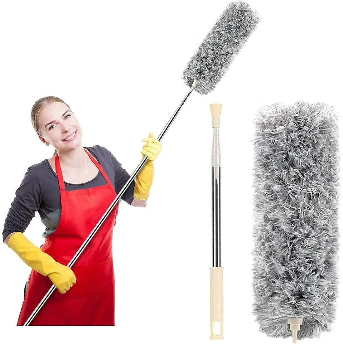 Flexible and Extendable Microfibre Duster