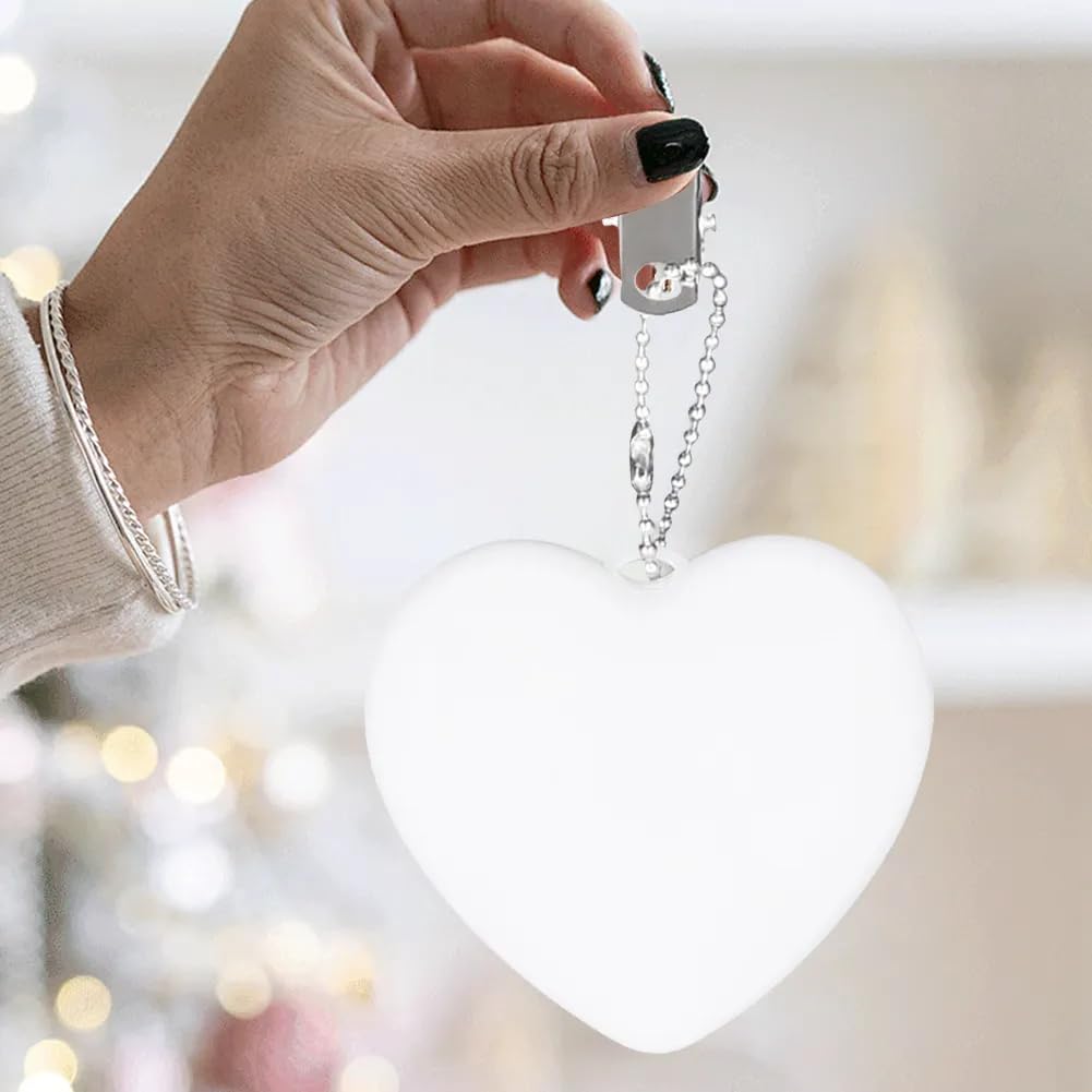 Heart-Shaped Sensor Purse Light