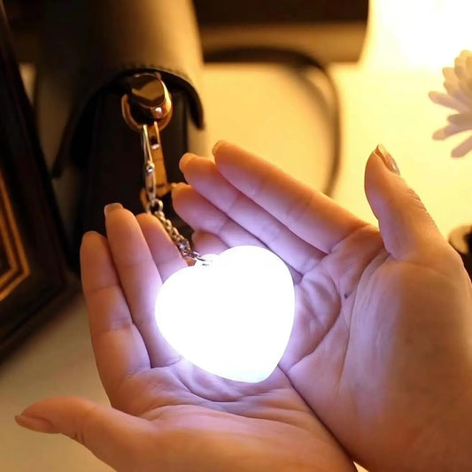 Heart-Shaped Sensor Purse Light