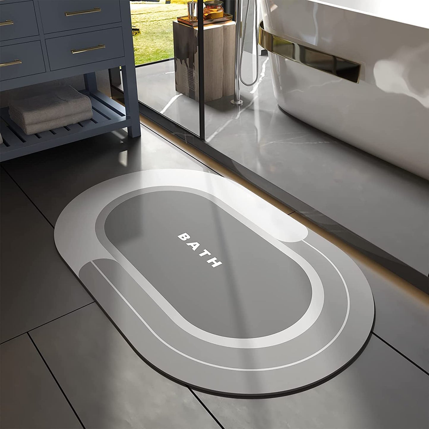 Super Absorbent Non-slip Floor Mat