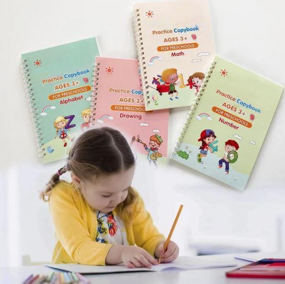 Magic Kids Reusable Writing Practice Book - Set of 4 –